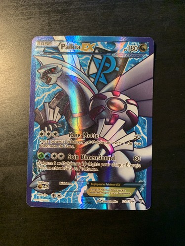 Carta pokémon palkia ex - carta,