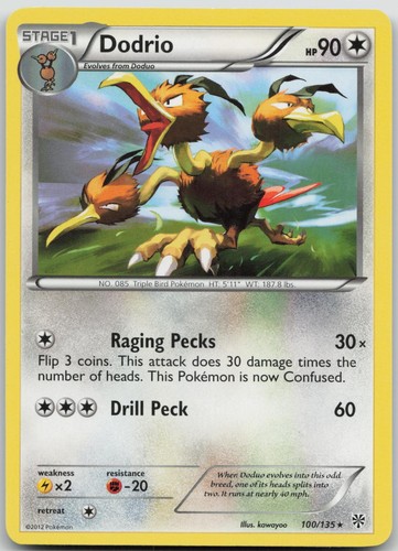 Dodrio 100 135 - 100/135, rare